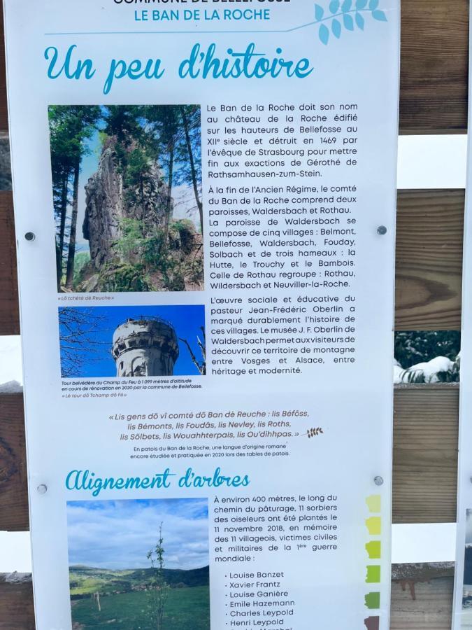 Ferienhaus Maison Independante De Montagne En Alsace Bellefosse